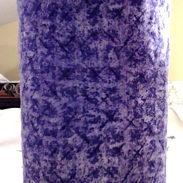 Purple Fabric Can